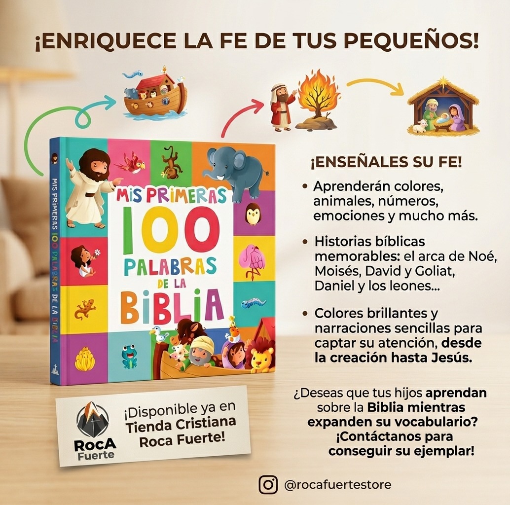 Libro Mis Primeras 100 Palabras de la Biblia