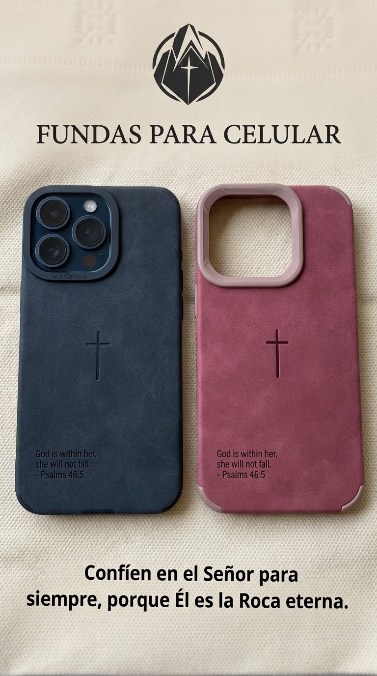 Funda para Iphone mensaje de Dios